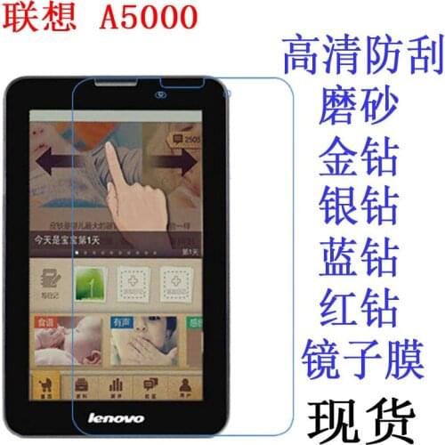 Clear Screen Protector Film Anti-Fingerprint Soft Protective Film For Lenovo A5000 7 inch tablet