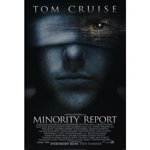 MINORITY REPORT MOVIE Art Silk Poster Print 24x36inch