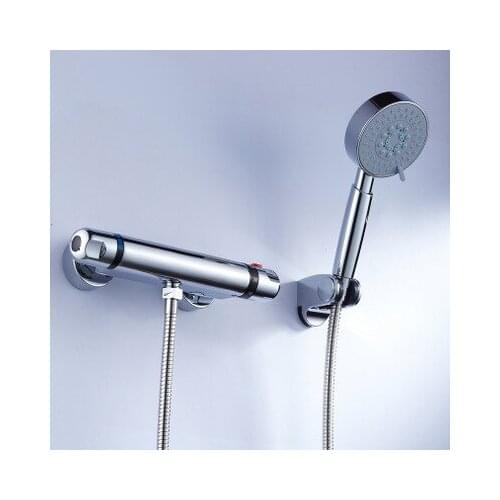 Shower Faucets thermostatic shower faucet bathroom bathtub faucet taps bath shower mixer set waterfall shower head set