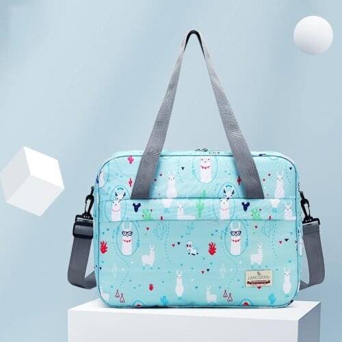 Diaper Bag Fashion Cartoon Mom Bag Large Capacity Multifunctional Mummy Bag High Quality Nylon Portable Diagonal Bag