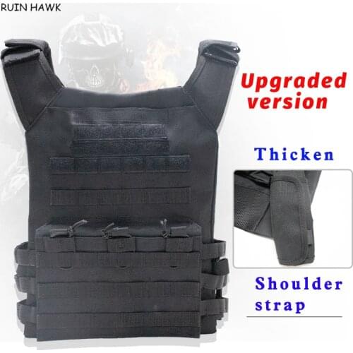 Hunting Tactics Plus Size JPC Molle Panel Vest Outdoor CS Game Paintball Air Gun Vest Military Equipment Multiple Colors