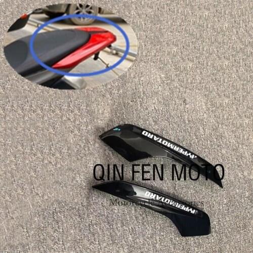 Bright Black Rear Upper Tail Side Trim Fairing Cowls Fit For Ducati Hypemotard 821 939 2013-2018