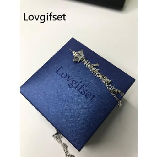 Lovgifset Stranded Stick Drop 925 Sterling Silver Dangle Earrings for Women