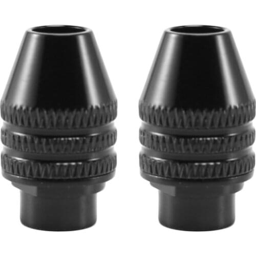 2Pcs Multi Quick Change Keyless Chuck Universal Chuck Replacement For Dremel 4486 Rotary Tools 3000 4000 7700 8200