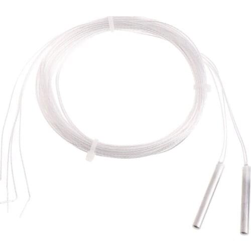 2x 2m PT1000 Probe 4mm*30mm RTD Platinum Resistance Sensor 2 Wires Thermocouple
