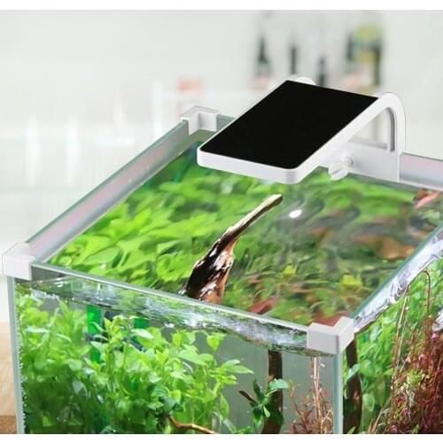 220V Aquarium Light AD-150 Aquatic Fish Tank Ultra Slim LED Light Extensible Waterproof Clip on Lamp Water Plant Grass Moss Deco