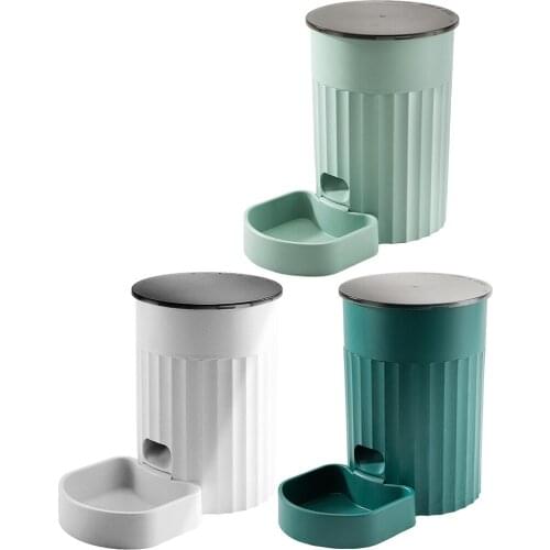 3L Large Capacity Pet Dog Cat Automatic Feeder Detachable Dog Cat Food Dispenser Feeding Supplies For Small - Large Pet Supply