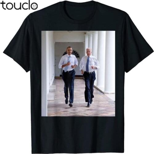 Barack Obama Joe Biden Running Democratic Election Gift T-Shirt