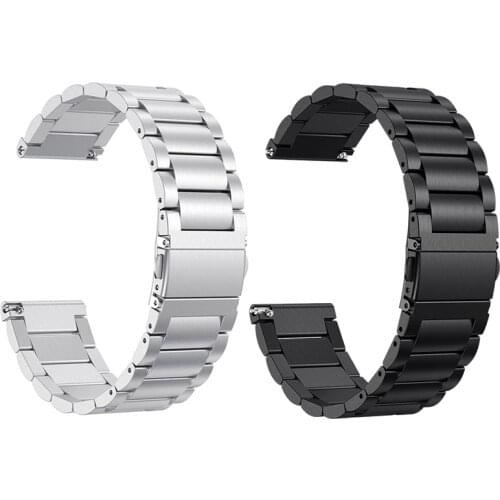 For Fitbit Versa 3 Steel Watch Band Metal Bracelet Stainless Steel Metal Band Solid Strap Wristband Replacement
