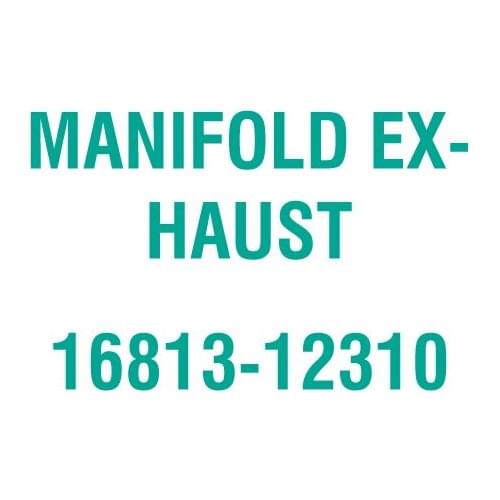 For Kubota 16813-12310 MANIFOLD EXHAUST