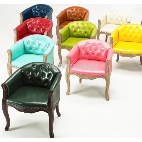 European Dining Chair Solid Wood Net Red Sofa Chair American Nordic Ret