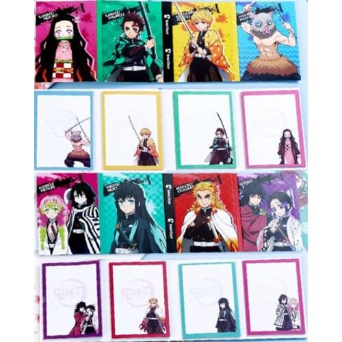 Demon Slayer Kimetsu No Yaiba Anime Sticky Notes Index Memo Pad Bookmarks Cute Scheduler Paper Stickers Kids Stationery gift