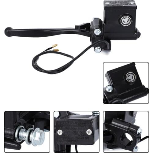 Left Front Brake Clutch Master Cylinder Lever Pump for Can-Am 2012-2020 Outlander 500 570 650 800R Max 650 2007-2012 Max 800R