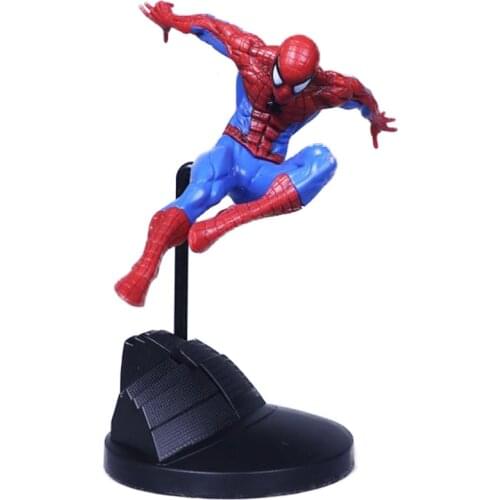 Mavel Model Toys Avengers Spider Man Collectors Edition 18CM Spiderman Figure Action PVC Statue Collectible Model Toy With Base
