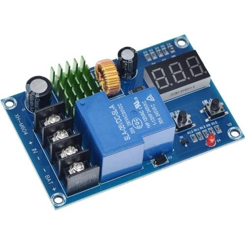 XH-M604 Battery Charger Control Module DC 6-60V Storage Lithium Battery Charging Control Switch Protection Board