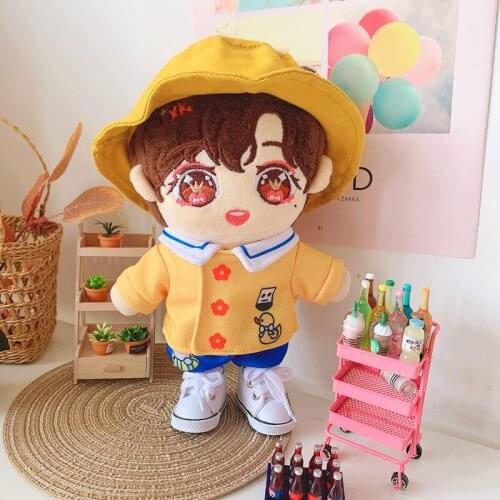 1PCS New Arrival Cute Doll Clothing for Sean Xiao EXO Doll 20cm Handmade Doll Clothes Doll Accessories Gift