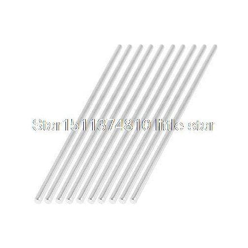 10 Pieces Toy Car Helicopter Model DIY Stainless Steel Axles Shaft Rods 2x100mm