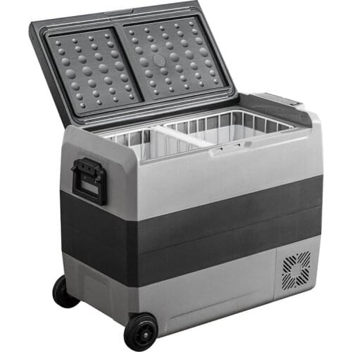 Car Refrigerator Two-in-one with Small Refrigerator Compressor Refrigerated Portable Freezer Refrigerated Partition 36L/50L/60L