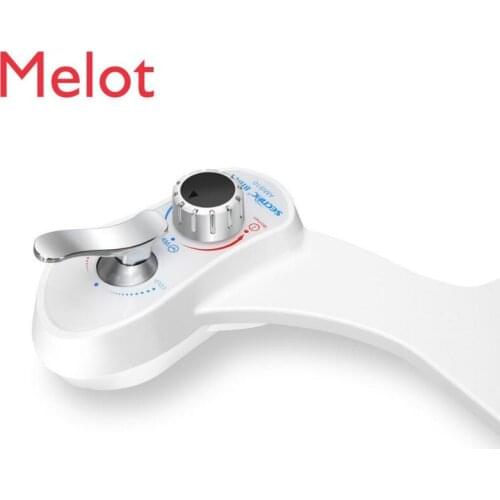 Arun Bidet 910 - Self Cleaning Dual Nozzle - Hot and Cold Water Non-Electric Mechanical Bidet Toilet Attachment