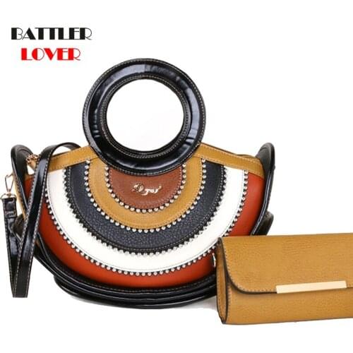 Brand Handbags Women Bead Chain New Designer Bag Big Top-Handle Lady Shoulder Bags 2Set Tote Wallet 2021 Female Dropping