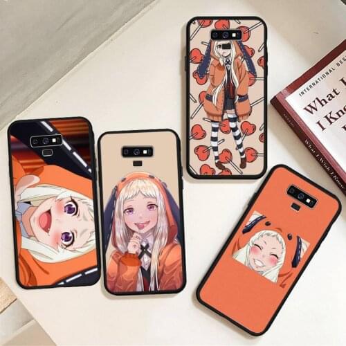 Crazy Excitement anime Kakegurui Runa Phone Case For Samsung A50 A51 A71 A20E A20S S10 S20 S21 S30 Plus ultra 5G M11 funda cover