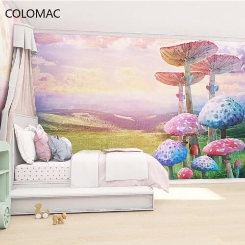 Colomac Custom 3D Forest Dream Stage Background Wallpaper Childrens Bedroom Decoration Mural Home Decorations Drop Shopping