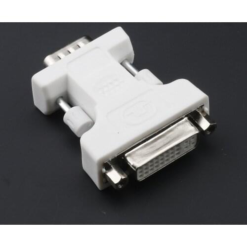 HWEXPRESS Hot New DVI female to 15 pin VGA Connector male Adapter