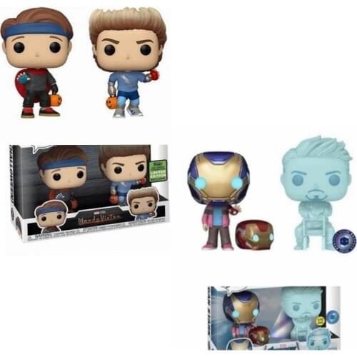 Morgan Stark& Tony Stark 2# Billy&Tommy 2# Action Figure Collection10cm Limited Edition Model Toys for Children Birthday Gift