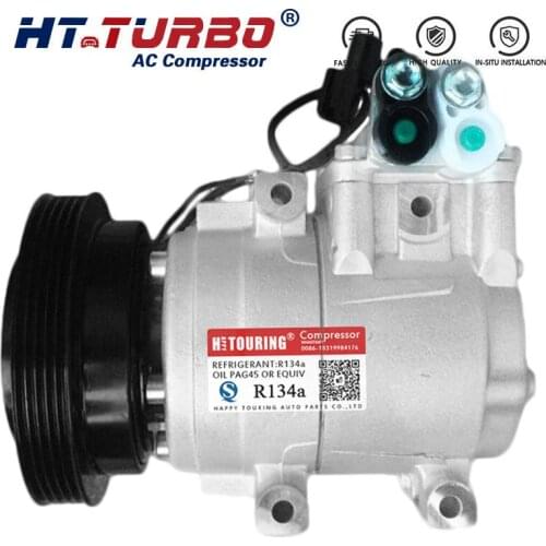 For 977014A450 97701-4A450 F500-QBVEB-02 910454 F500-QBVEB-03 F500-QBVEB-01 HS15 AC Compressor for Hyundai Starex H200 H1 bus