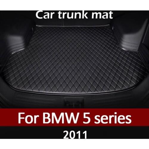 MIDOON Car trunk mat for BMW 5 series 2018 2019 cargo liner carpet interior accessories cover
