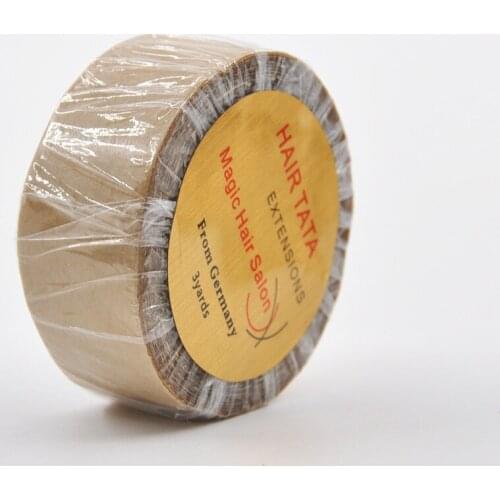 1.9cm*3yards TATA Hair Extension Support Double Side Adhesive Tape For Tape Hair Extension Magic Hair Salon Tape