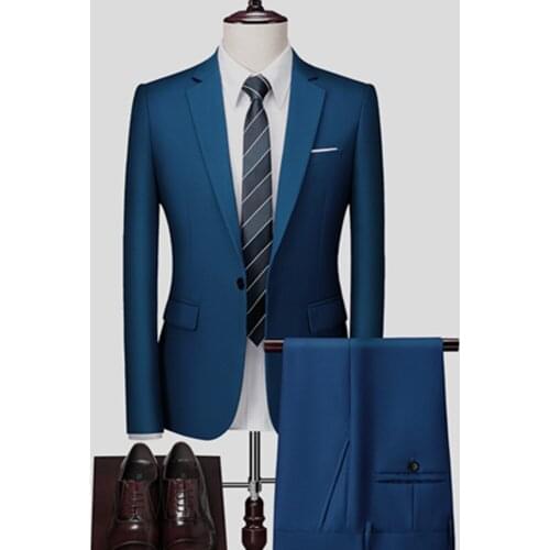 LIBIELIY Mens Wedding Suits