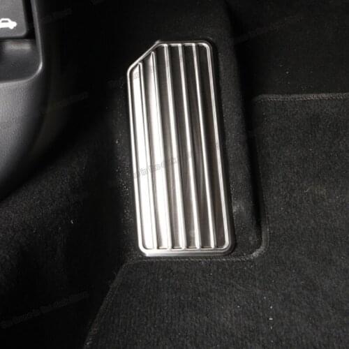 Lsrtw2017 Car Interior Floor Foot Rest Pedal Panel Cover Trim Decoration for Honda Accord 10th 2018 2019 2020 2021 Accessories