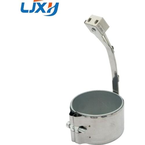 LJXH Band Heater 110V220V380V Stainless Steel 70x50mm/70x55mm/70x60mm Ceramic Heating Element Wattage 330W/360W/400W