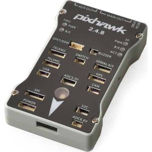 Pixhawk PX4 PIX 2.4.8 32 Bit Flight Controller PX4FMU PX4IO Safety Switch Buzzer 4G SD Splitter Expand Integrated