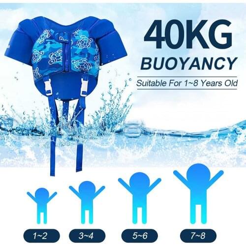 S/M/L/XL Safety Inflatable Swimming Children Life Jacket Baby Kid Buoyancy Swimsuit Boy Girl Float For Swimming Beginner