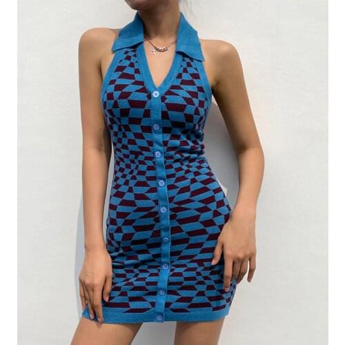 TITAME Summer Dresses In A Cage