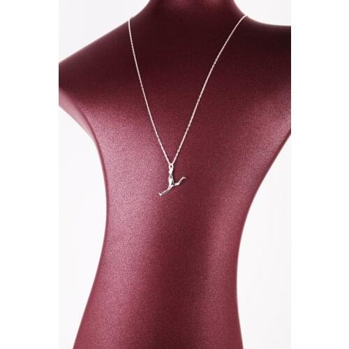 UM US JEWELRY Women 'S 925 Sterling Silver Letter Y Necklace