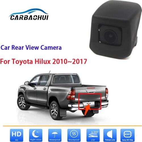 Car Rear View Camera For Toyota Hilux 2010 2011 2012 2013 2014 2015 2016 2017 CCD Full HD Night Vision Backup Reverse Camera