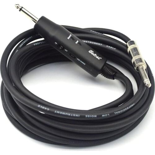 Belcat BTC-5 Bluetooth Receiver Plug with 5M Cable for Guitar Amplifier Rechargeable Wireless Digital Transmission System