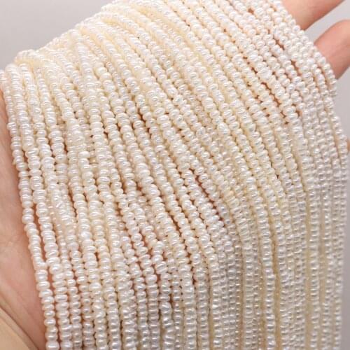 Natural Pearl Beads Potato Original White Freshwater Pearl Beading Charms Accessories For Jewelry Making Necklace Bracelet