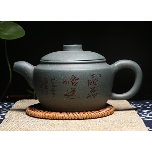 H-002 Yixing purple sand pot famous full hand tea pot is not ceramic Kung Fu Tea household pot