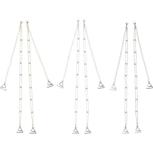 Crystal Bra Straps Shoulder Strap Bridal Lingerie Belt Costume Decors