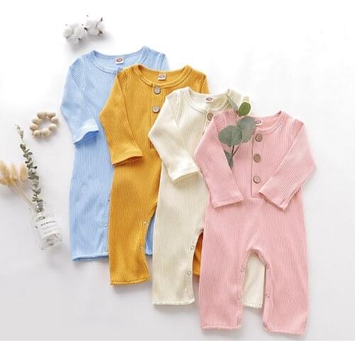 Toddler Newborn Infant Baby Bodysuit Sets Baby Kids Girls Long Sleeves Jumpsuits Clothes Outfits