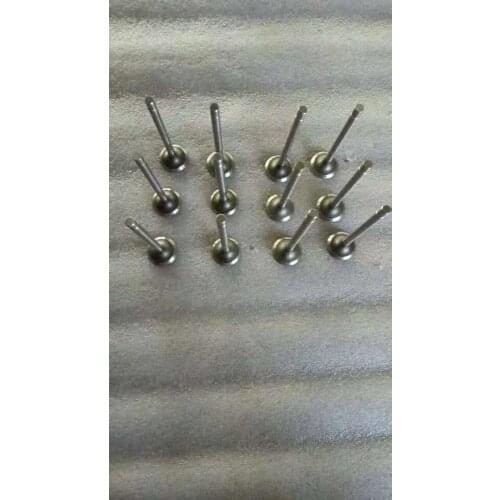 New set of 12 Intake Exhaust Engine Valves For Chery QQ 372Q engine 0.8 car 372-1007011 372-1007012