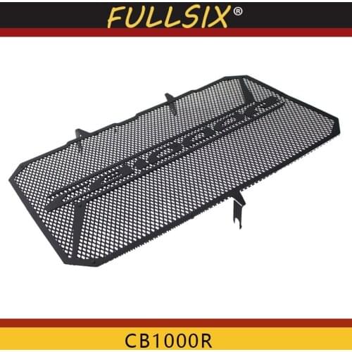 Original For Honda cb1000r CB 1000R 2018 2019 Black CNC Radiator Grille Guard Cover Protector Motorcycle Accessories With LOGO
