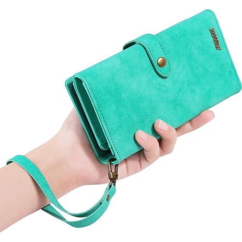 Suitable for IPhone 11/12/13promax 7/8plus Multifunctional Card Wallet Type Case for IPhone XSmax XR XS X Protective Cover