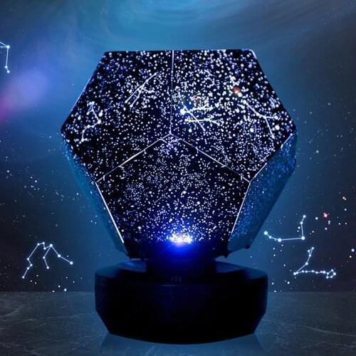 Romantic LED Starry Night Lamp 3D Star Projector night Light for Kids Bedroom Constellation Projection Home Planetarium