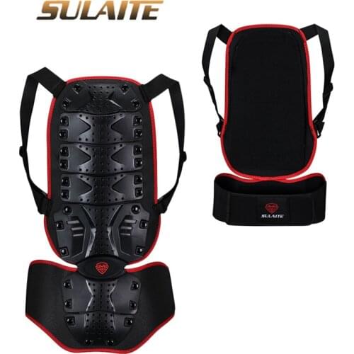 SULAITE Professional NEW Motorcycle Motorcross Bike Rock Climbing Cycling Back Protector Body Spine Armor S M L XL Size