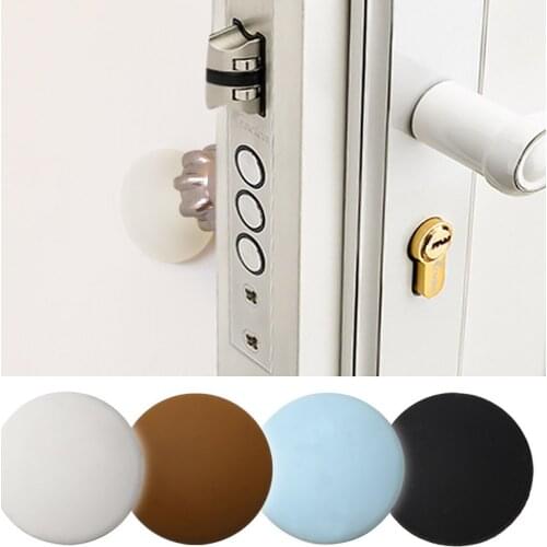 1PCS Rubber Home Door Doorknob Back Wall Protector Savior Crash Pad Daily Life For Home Protector Savior Shockproof Crash Pad